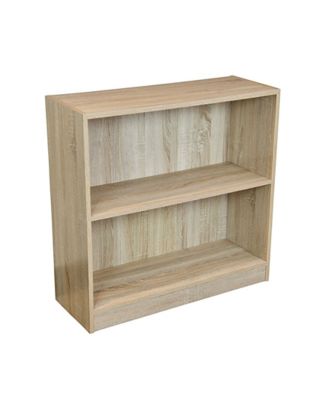 31.5" Wood Closed Back Bookcase