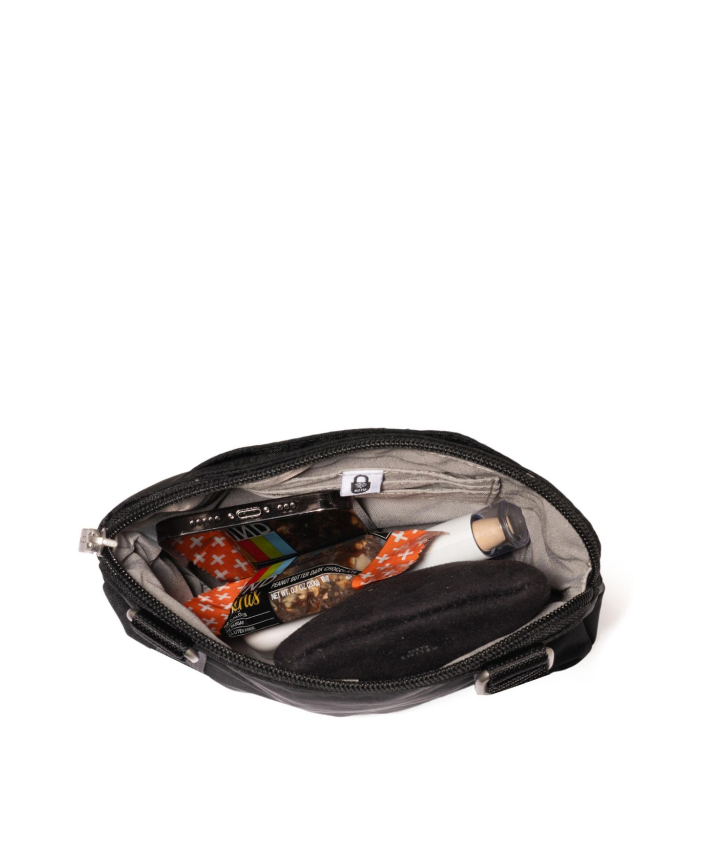 Женская сумка Baggallini Coastal Mini Flip Lock RFID-Protected Crossbody, цвет: Чёрный — фото 4