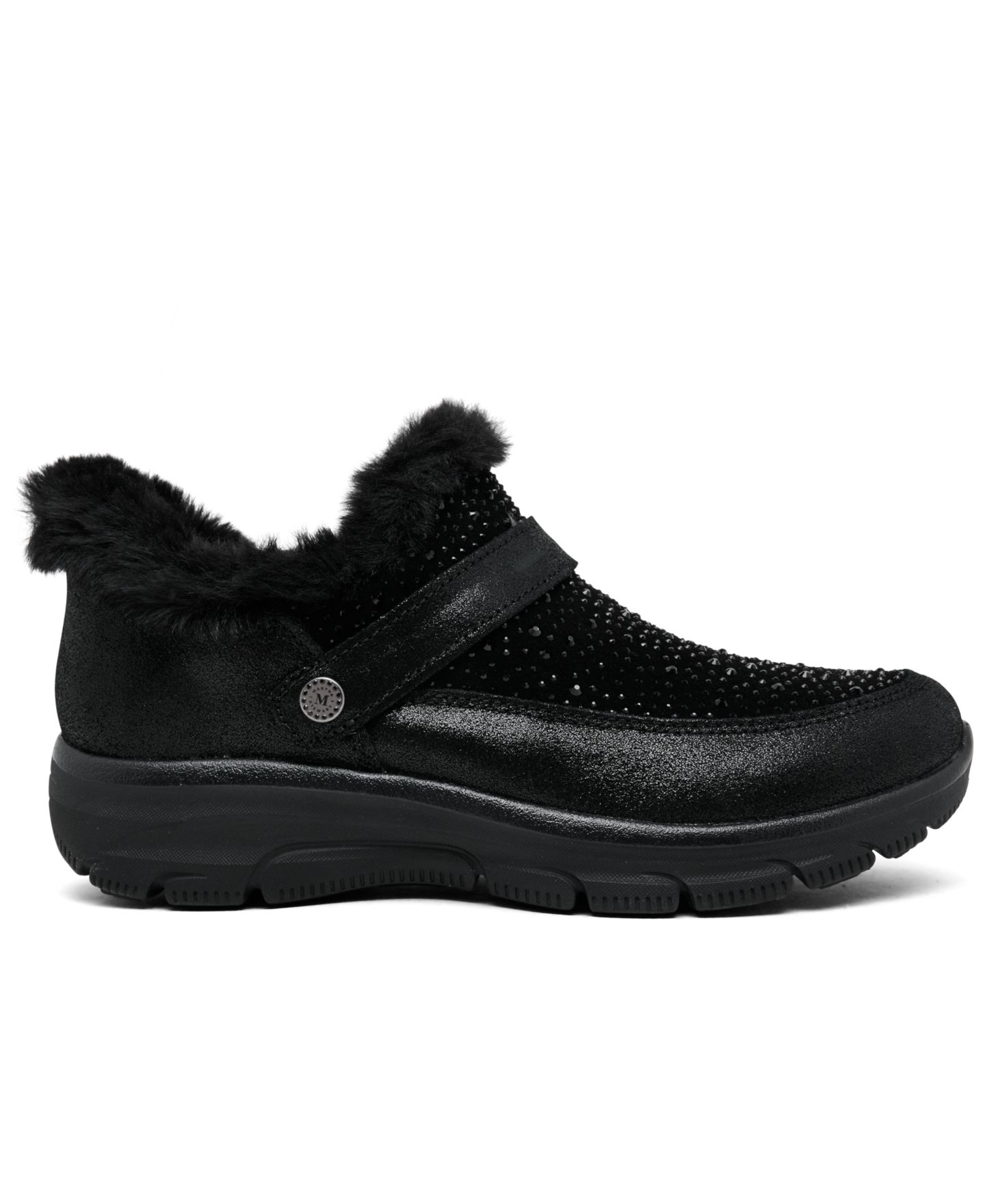Женские ботинки Skechers Slip-ins Martha Stewart Relaxed Fit: Easy Going - Majestic Slip-On, цвет: Чёрный — фото 2