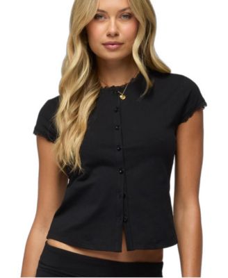 Women's Yelena Lacey Button Up Top