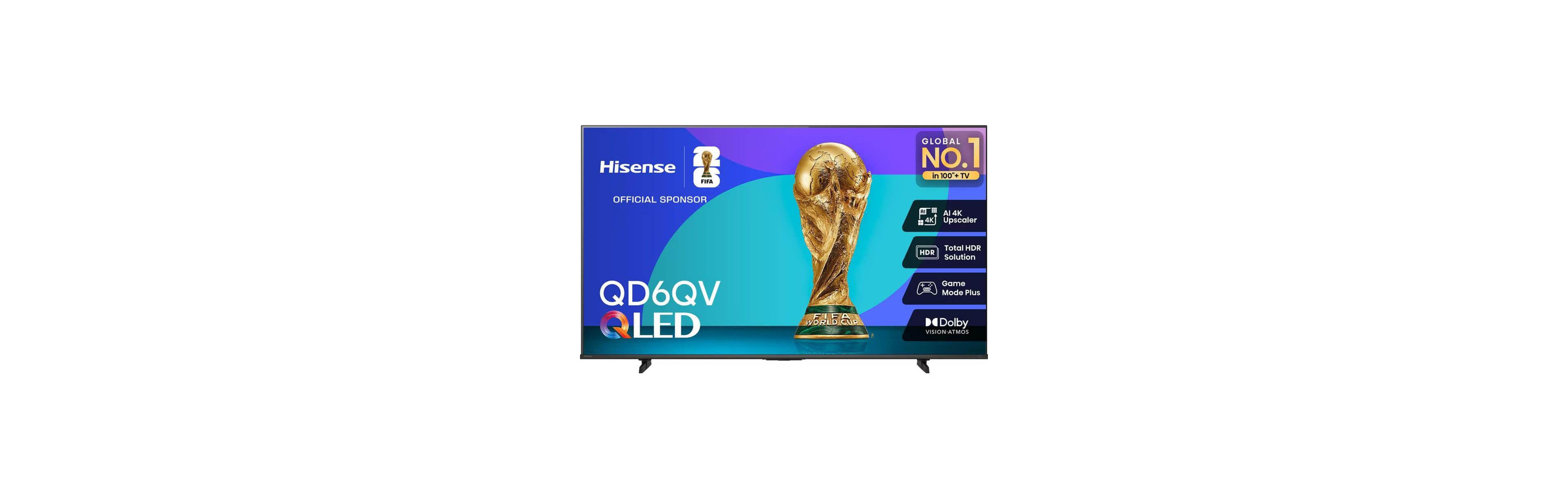 Hisense QD6QV 65" Qled 4K Uhd Smart Tv