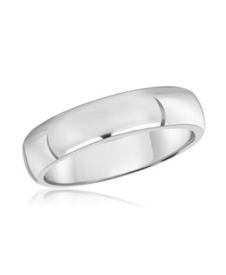 Men's Polished 6mm Tungsten Ring