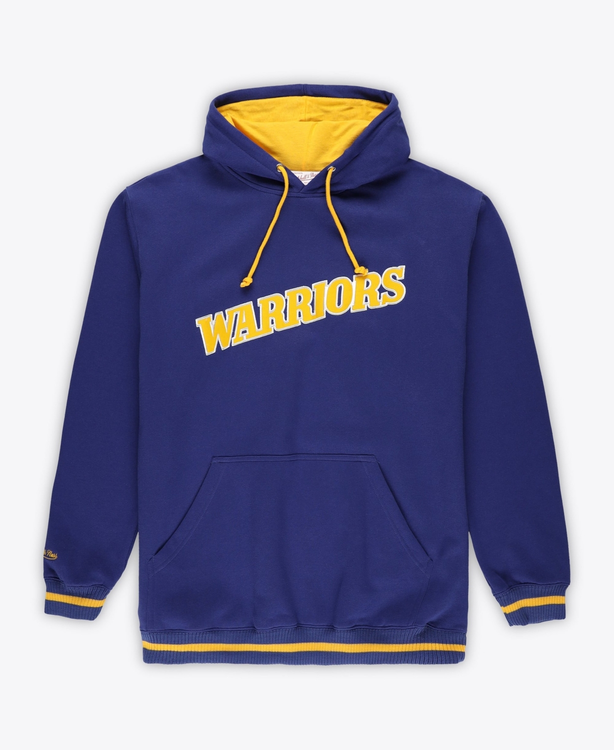 Mitchell & Ness Men's Royal Golden State Warriors Hardwood Classics Big Tall Hoodie - Royal, Gold