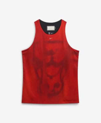 Men's Red/Black Chicago Bulls 2026 Standard Issue Practice Icon Mesh Reversible Jersey
