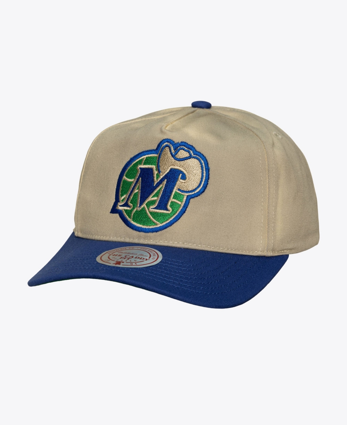 Mitchell & Ness Men's Cream Dallas Mavericks Hardwood Classics Retro Roots Snapback Hat - Cream