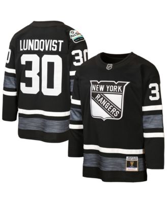 Big Boys' and Girls' Henrik Lundqvist Black New York Rangers 2019 All-Star Game Power Play Jersey