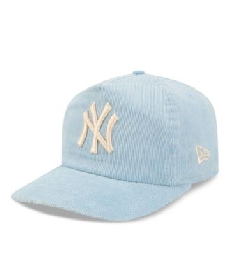 Men's Light Blue New York Yankees Corduroy 19TWENTY Adjustable Hat