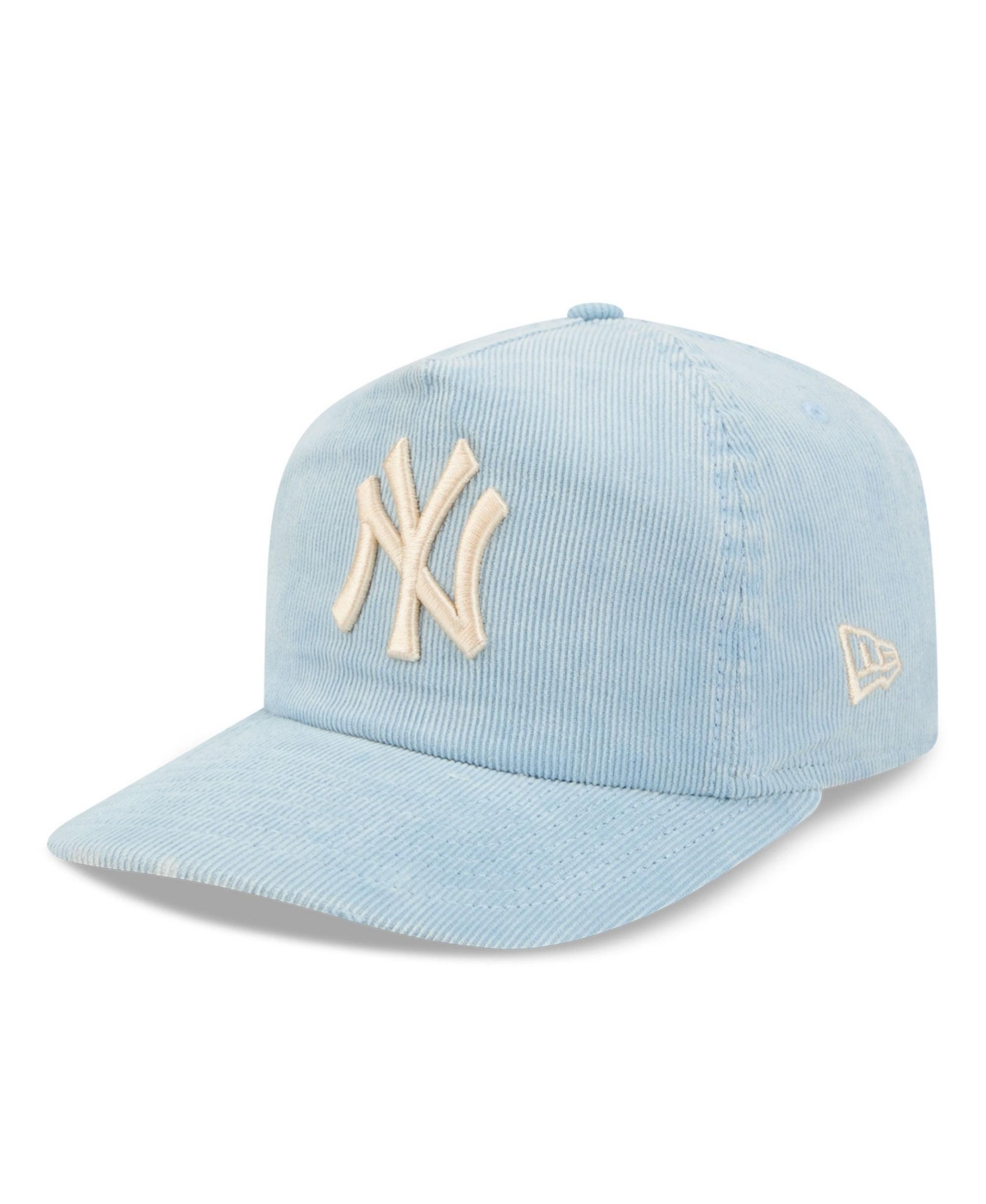 New Era Men's Light Blue New York Yankees Corduroy 19TWENTY Adjustable Hat - Light Blue