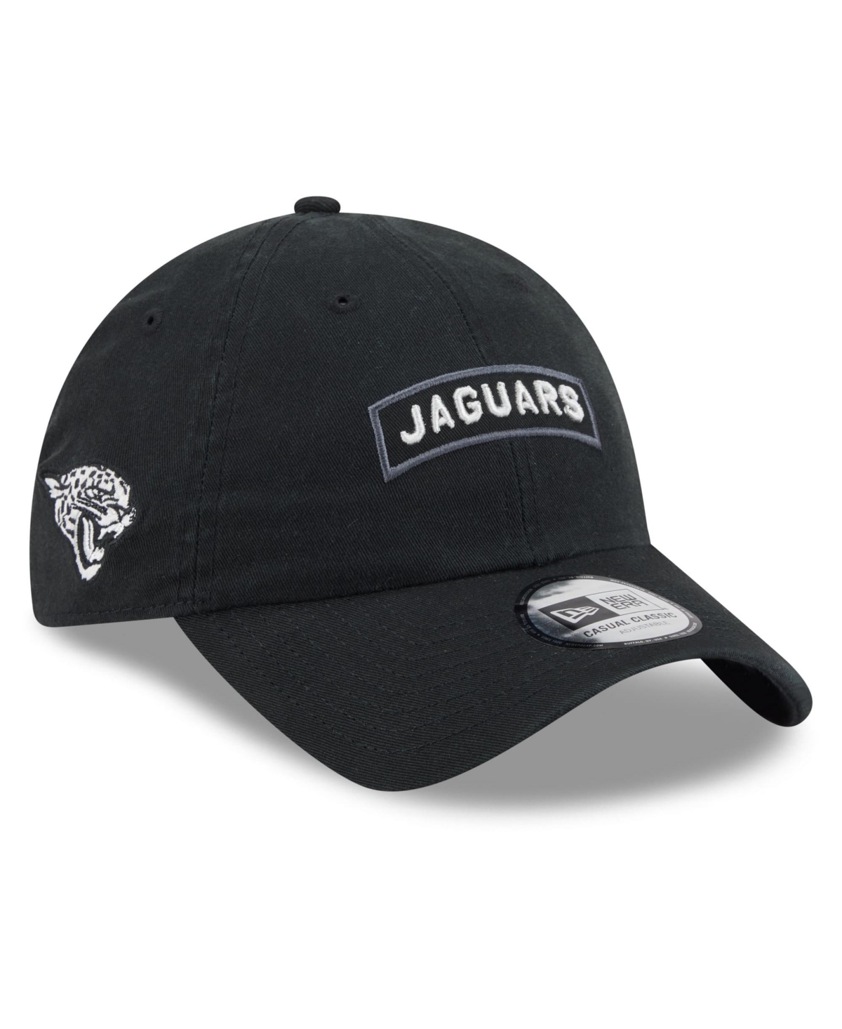 New Era Men's Black Jacksonville Jaguars 2026 Salute To Service Casual Classic Adjustable Hat - Black