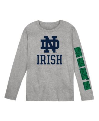 Preschool Gray Notre Dame Fighting Irish Air Raid Long-Sleeve T-Shirt