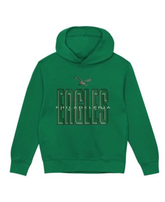 Preschool Kelly Green Philadelphia Eagles Field General Fleece Hoodie