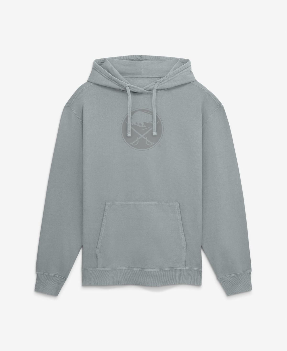 Fanatics Men's Gray Buffalo Sabres Washed Fleece Hoodie - Gray