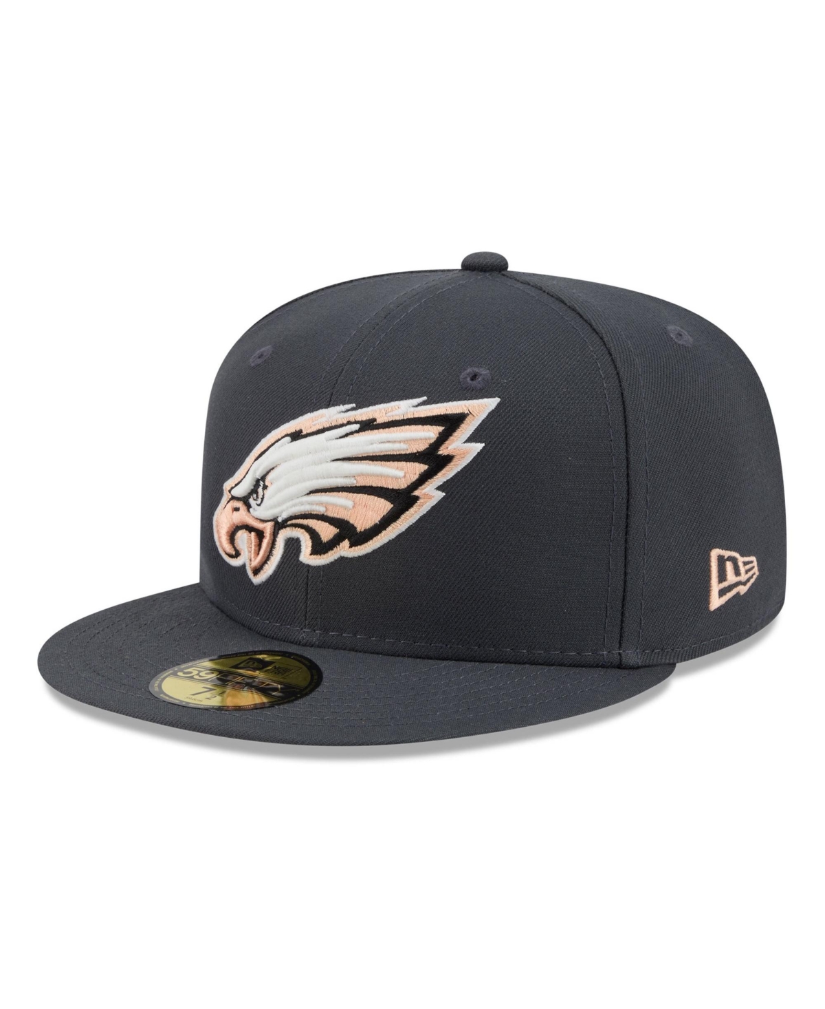 New Era Men's Gray Philadelphia Eagles Fall Glow 59FIFTY Fitted Hat - Gray