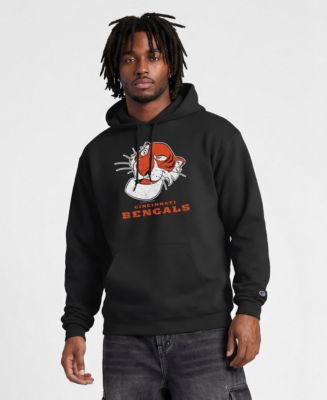 Champion Men's Disney x Black Cincinnati Bengals Power blend Full Front ...