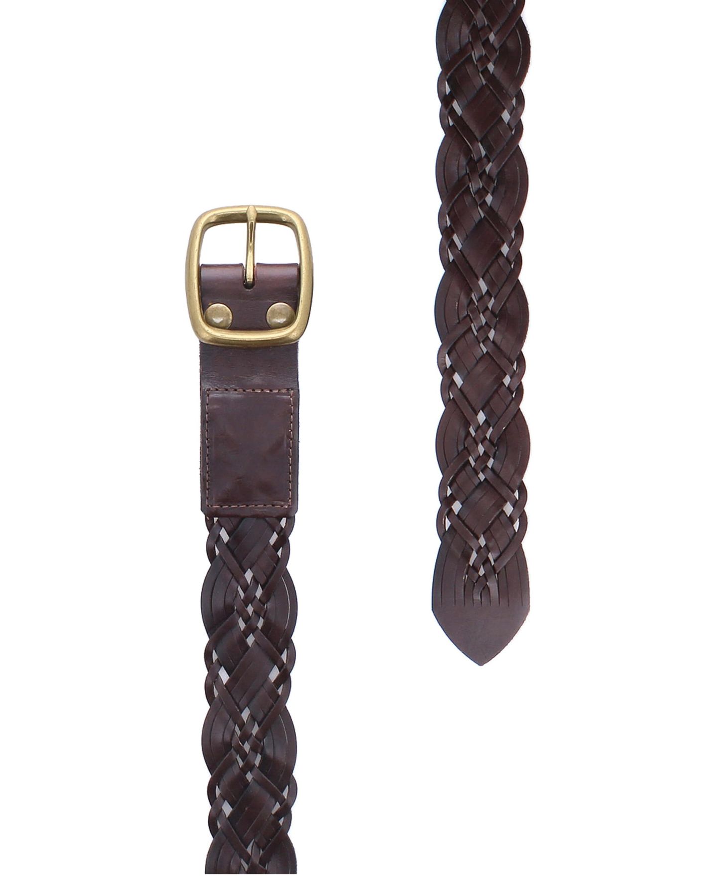 Женский ремень Roan Alder Braided Leather Removable Buckle — фото 2