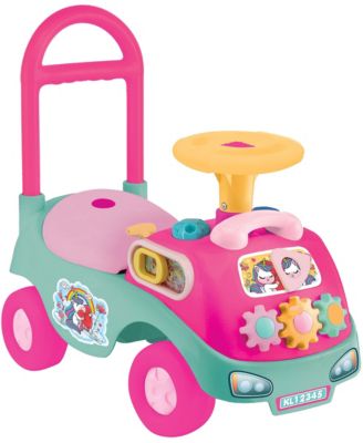 My First Funtime Interactive Unicorn Ride-On, Ages 12-36 Months