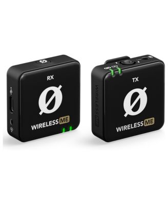 Wireless ME Compact Dual-Channel Microphone System for Cameras, Computers & Smartphones