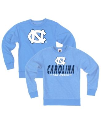 Big Boys' and Girls' Carolina Blue North Carolina Tar Heels Reversible Sweatshirt