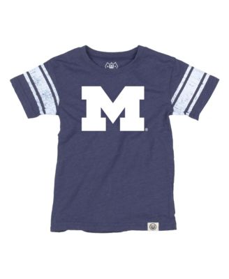Big Boys' and Girls' Navy Michigan Wolverines Football Jersey