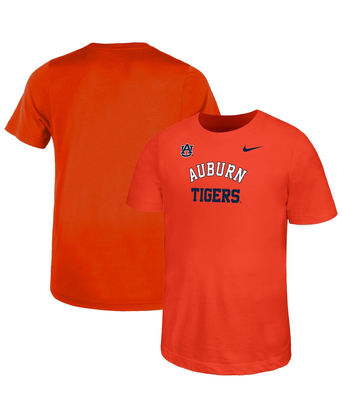 Nike Big Boys' and Girls' Orange Auburn Tigers Legend Dri-fit T-Shirt - Orange