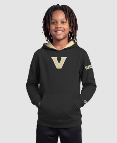 Детское худи Champion Black Vanderbilt Commodores Fleece