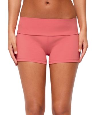 Women's Ambar Contrast-Stripe Mid-Rise Shorts, 2" Inseam