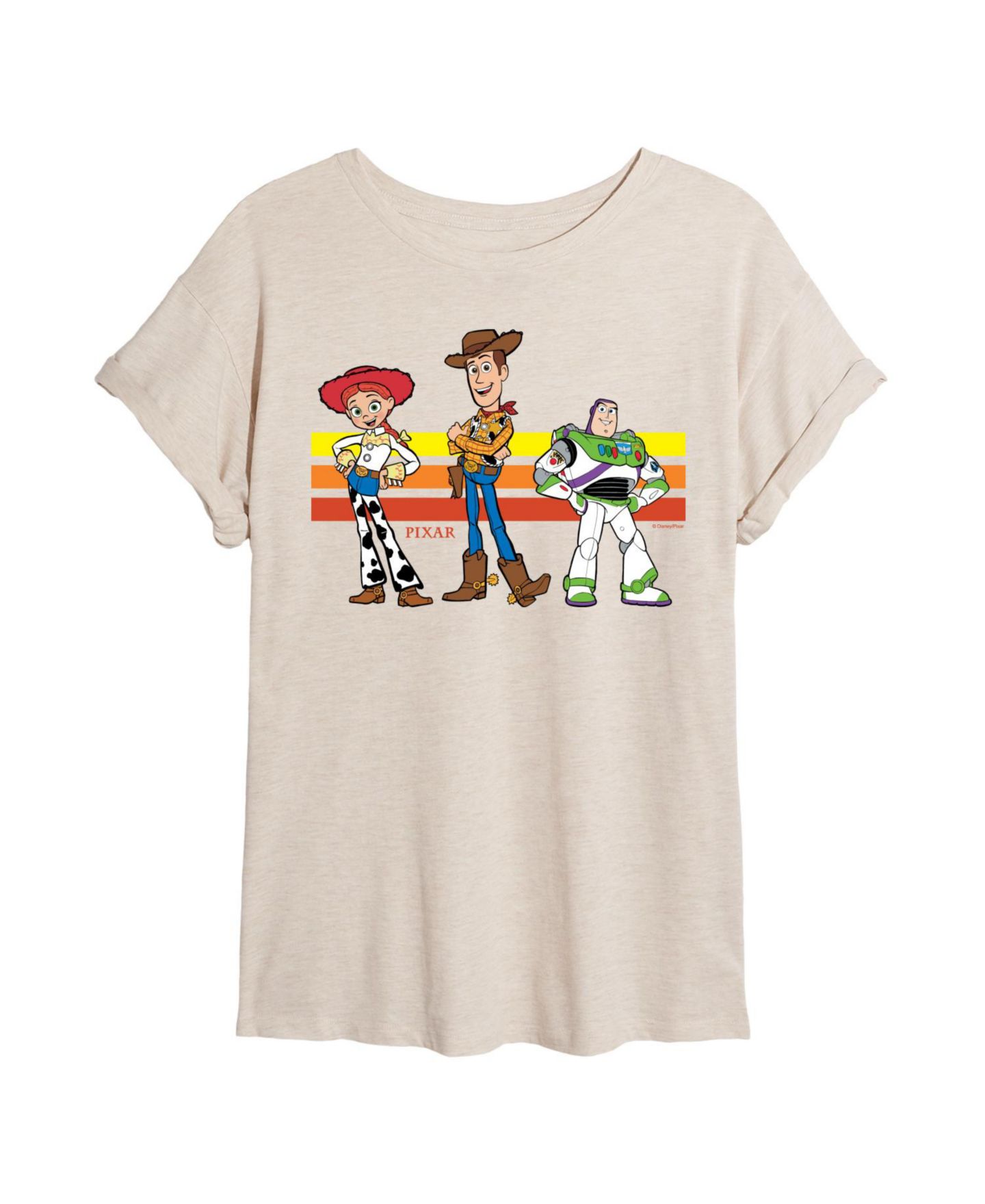 Женская футболка Toy Story Graphic Relaxed-Fit, цвет: Берёзовый — фото 2