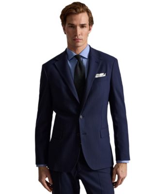 Men's Modern-Fit Pinstripe Twill Jacket