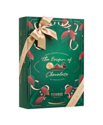 Holiday Assorted Chocolate Advent Calendar Book, 25 Pieces
