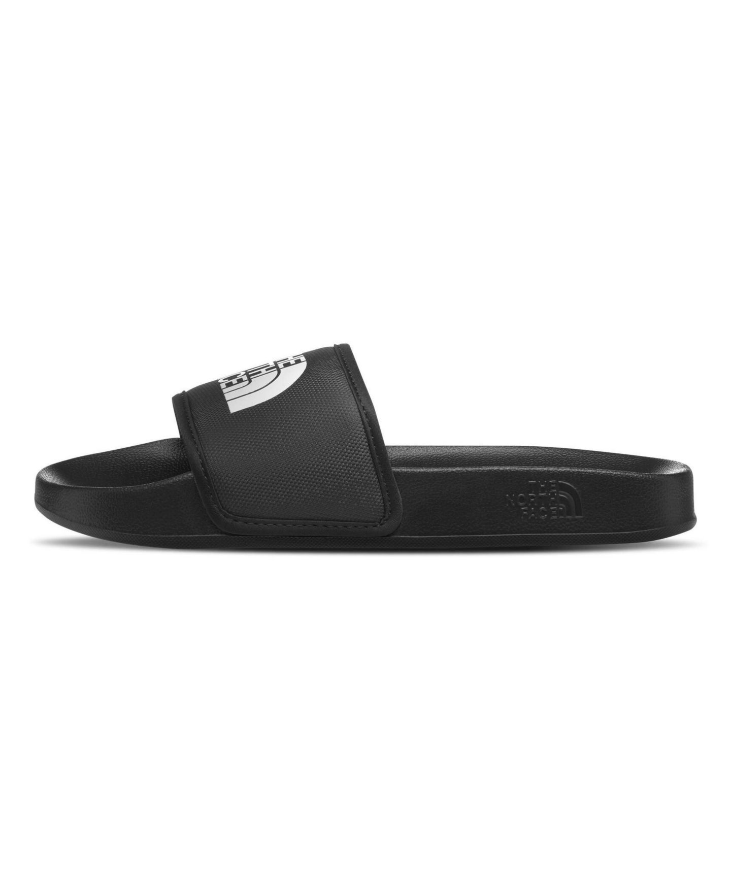 Женские сандалии The North Face Base Camp Slip-On Slide, цвет: Чёрный / Белый — фото 1