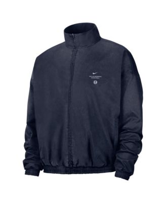 Men's Navy, White Dallas Mavericks 2026 Game Theather Calm On Court Anthem Jacket