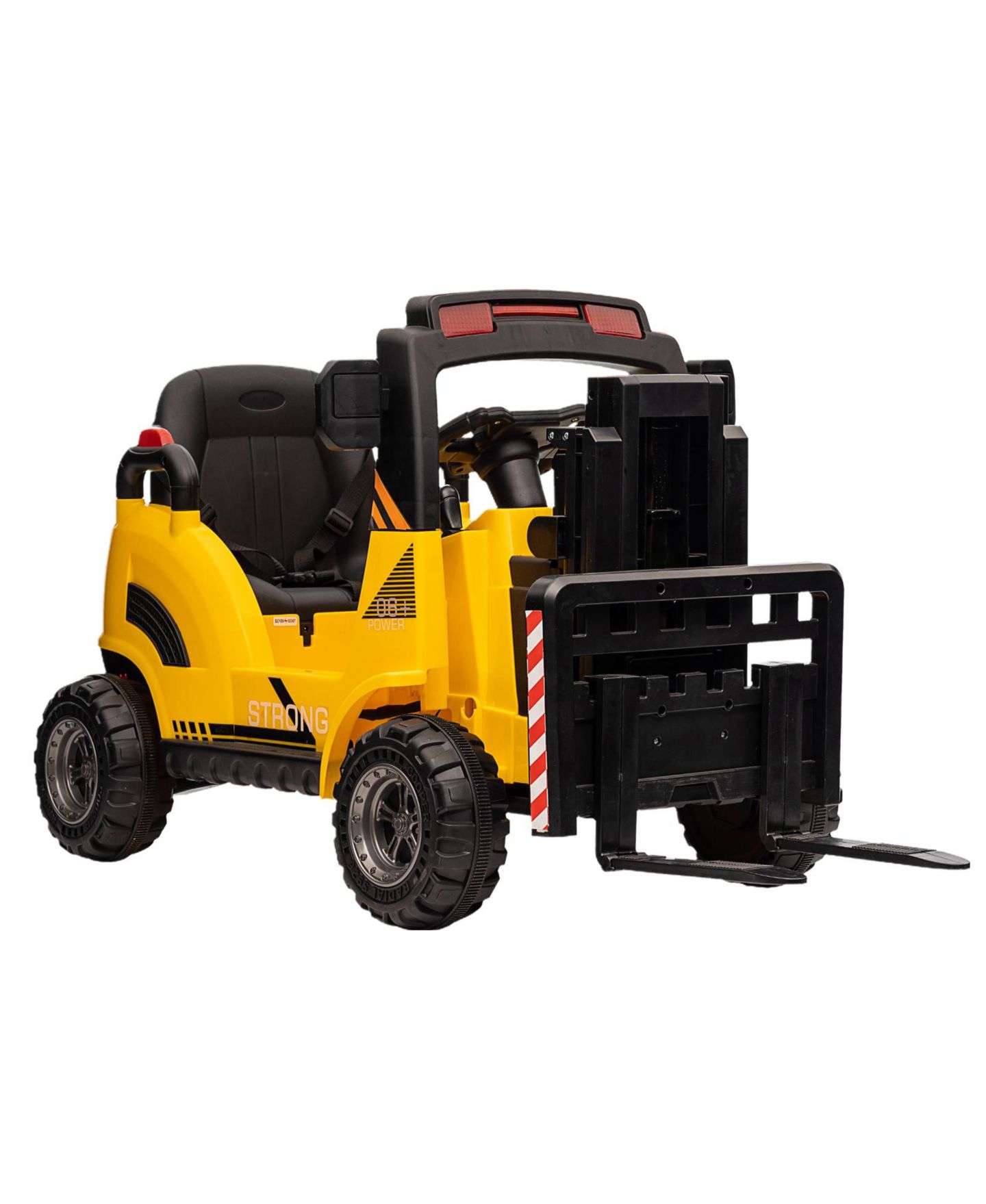 Детская игрушка homfan 12V Kids Ride-On Car, Electric Forklift Toy, Large, Dual 390 Motors, 66 lbs Seat Capacity, 3–6 лет — фото 7