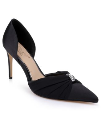 Women's Baylee Satin Pointed Toe Stiletto Pumps