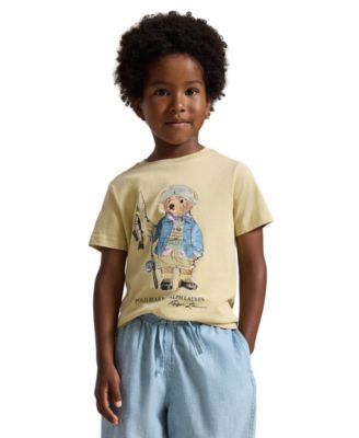 Polo Ralph Lauren - Boys' 2-7 Polo Bear Short-Sleeve T-Shirt Beige