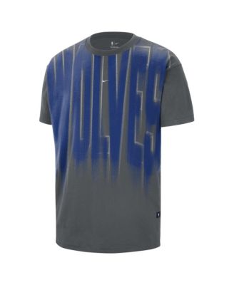 Men's Gray Minnesota Timberwolves 2026 Game Theather Anthem T-shirt