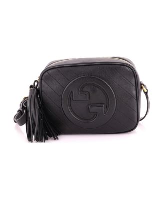 Small Blondie NM Camera Shoulder Bag Diagonal Quilted Leather
