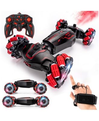 1:16 Scale 4WD All-Terrain RC Stunt Car with LED Lights