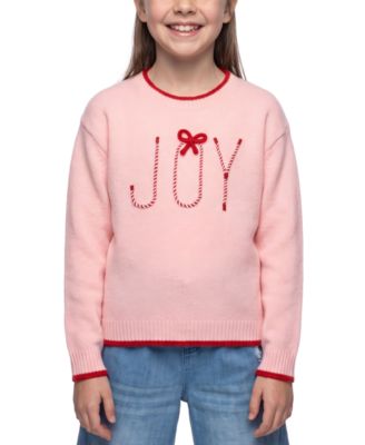 Girls' 7-16 Joy Long-Sleeve Crewneck Sweater