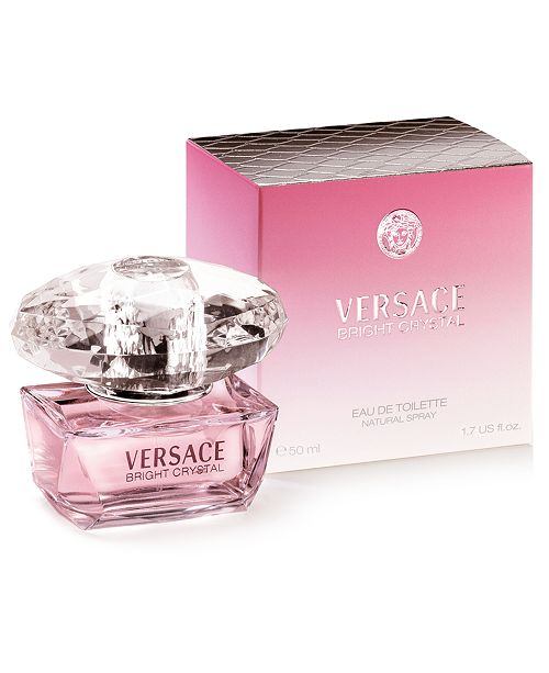 Versace Bright Crystal Eau de Toilette, 1.7 oz All Perfume Beauty