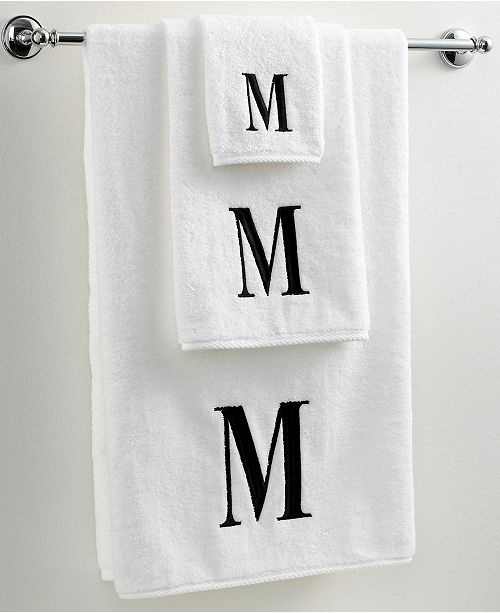 initial bath towels