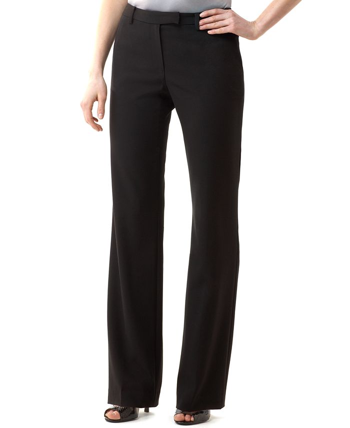 Calvin Klein Madison Stretch Dress Pants - Macy's