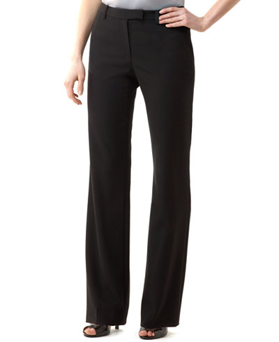 Calvin Klein Madison Stretch Dress Pants - Pants - Women - Macy's