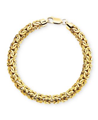 Macy's 14k Gold Byzantine Bracelet Macy's