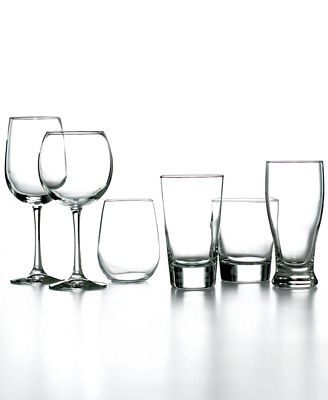 The Cellar Everyday Glassware Sets of 4 Collection - All Glassware ...