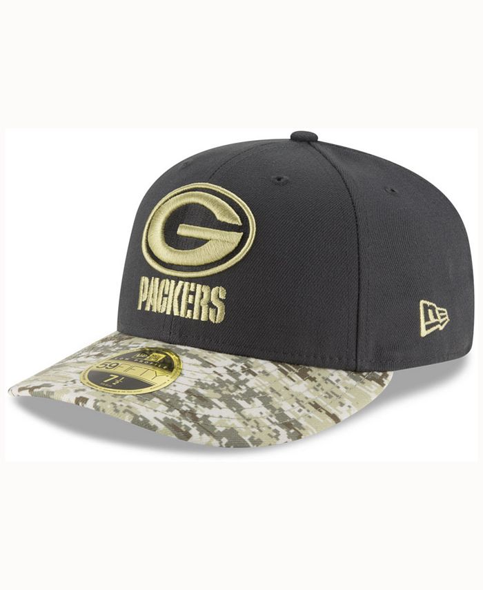 New Era Green Bay Packers Salute To Service Low Profile 59FIFTY