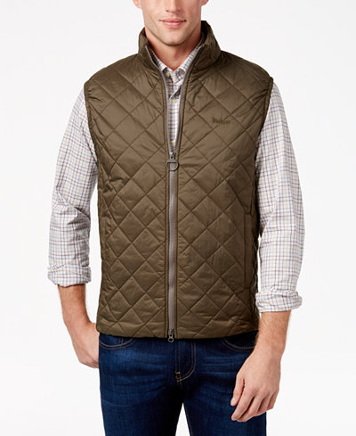 Barbour Men's Keelson Quilted Zip-Front Vest, A Star Gift Macy's Exclusive