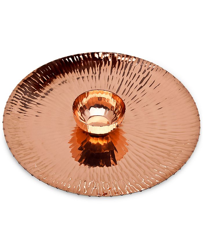 Godinger - Copper Chip & Dip Set