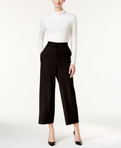 Anne Klein Knit Turtleneck & Knit Culottes