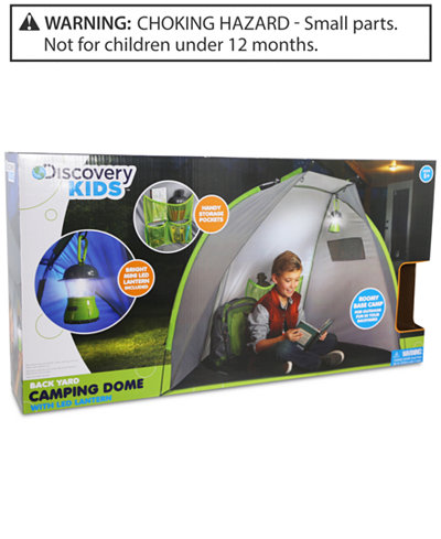 Discovery Kids Back Yard Camping Dome with LED Lantern