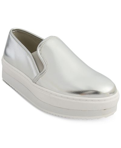 Steve Madden Women's Slick Slip-On Platform Sneakers